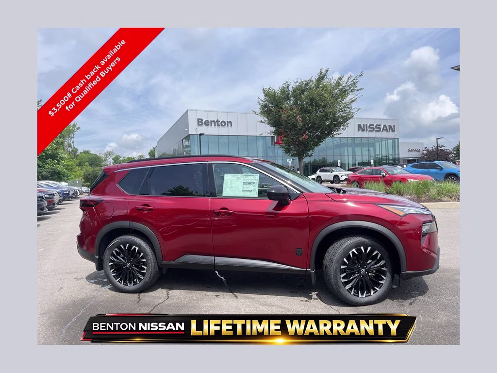 2026 Scarlet Ember Tintcoat Nissan Rogue Dark Armor FWD SUV