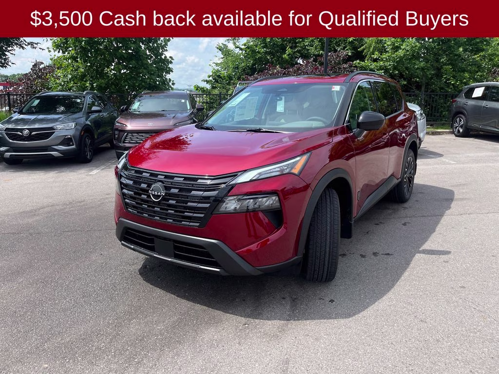 2026 Scarlet Ember Tintcoat Nissan Rogue Dark Armor FWD SUV