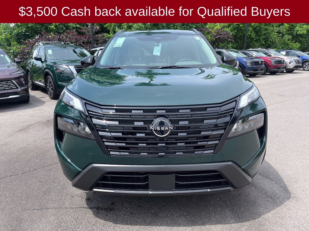 2026 Obsidian Green Nissan Rogue Dark Armor FWD SUV
