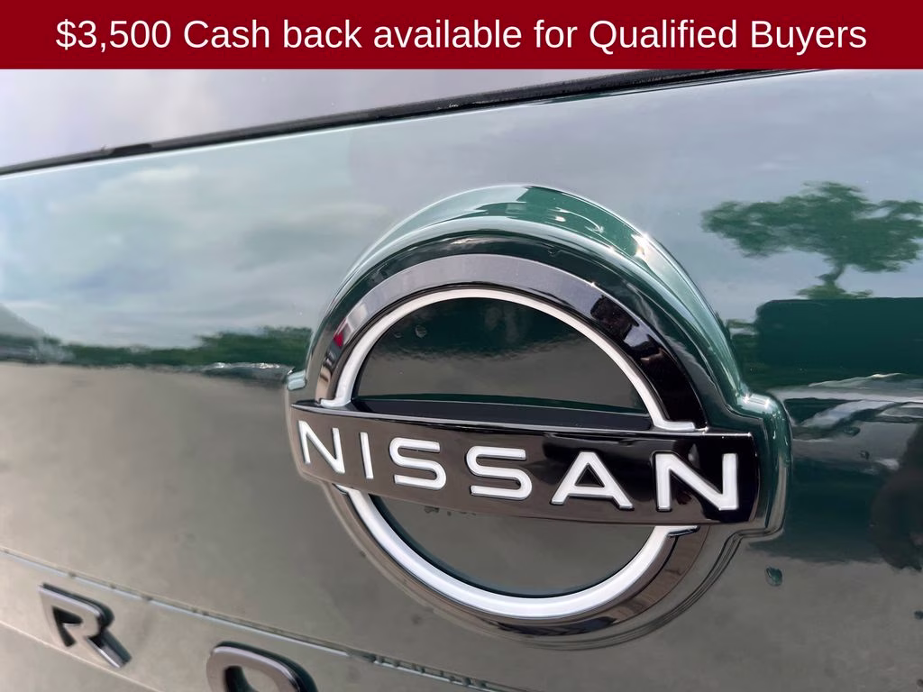 2026 Obsidian Green Nissan Rogue Dark Armor FWD SUV