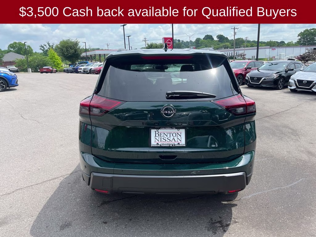 2026 Obsidian Green Nissan Rogue Dark Armor FWD SUV