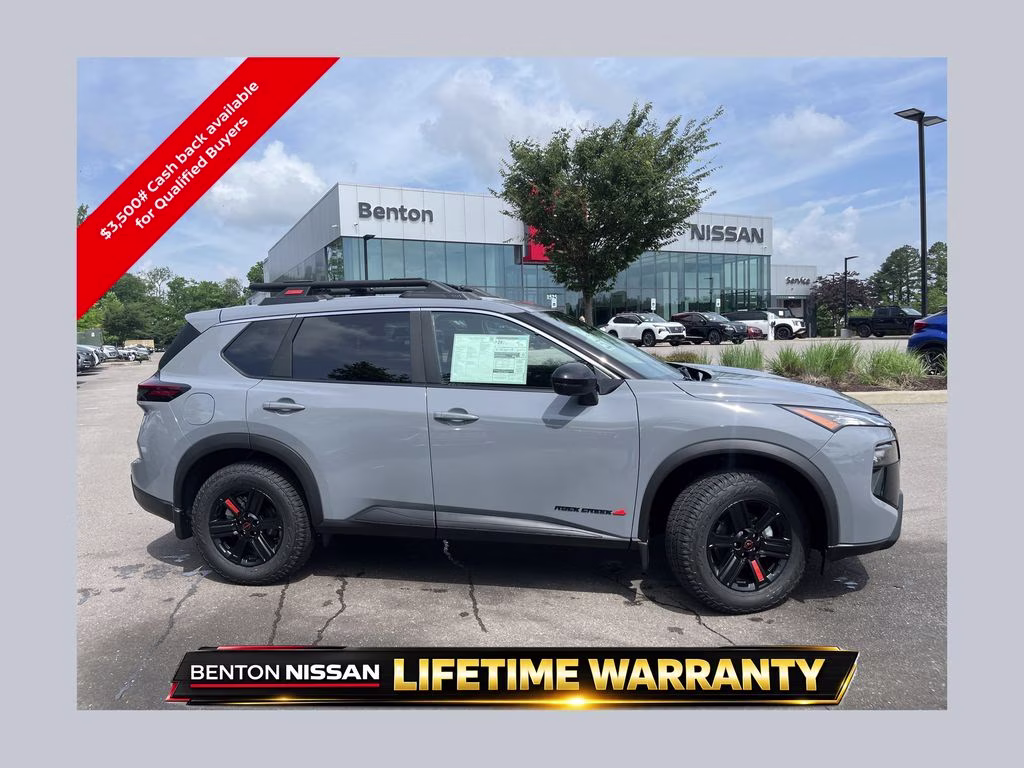 2026 Boulder Gray Pearl Nissan Rogue Rock Creek AWD SUV