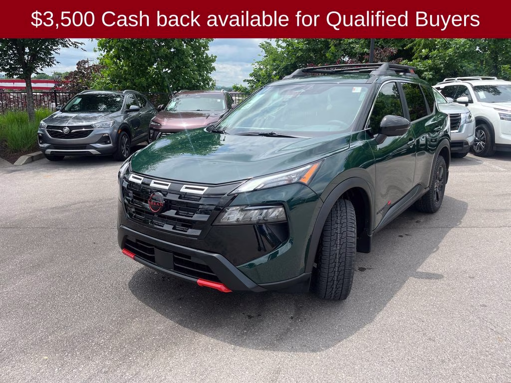 2026 Obsidian Green Nissan Rogue Rock Creek AWD SUV