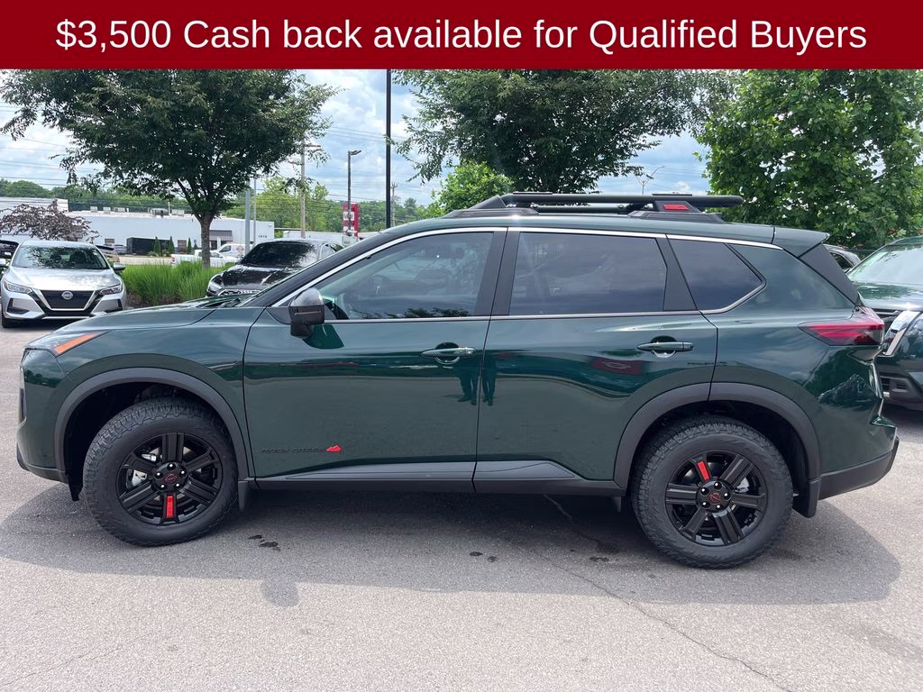 2026 Obsidian Green Nissan Rogue Rock Creek AWD SUV