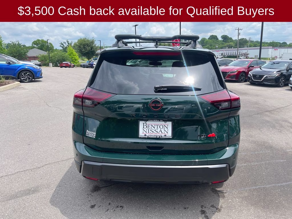 2026 Obsidian Green Nissan Rogue Rock Creek AWD SUV