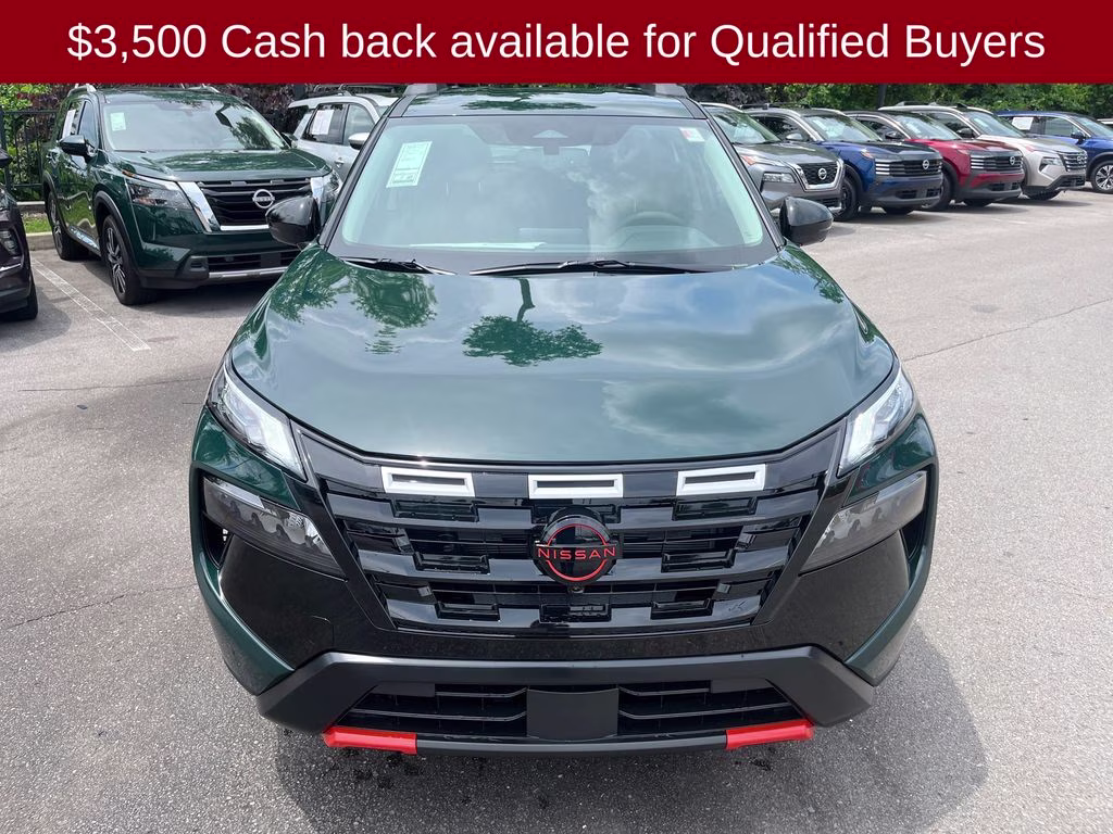 2026 Obsidian Green Nissan Rogue Rock Creek AWD SUV