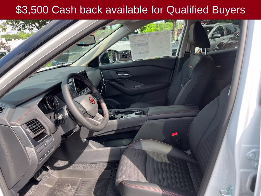 2026 Everest White Pearl Tricoat Nissan Rogue Rock Creek AWD SUV