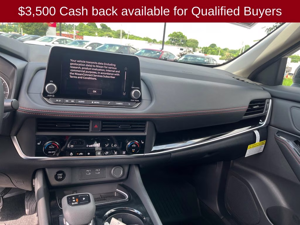 2026 Everest White Pearl Tricoat Nissan Rogue Rock Creek AWD SUV