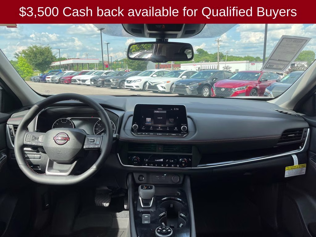 2026 Everest White Pearl Tricoat Nissan Rogue Rock Creek AWD SUV
