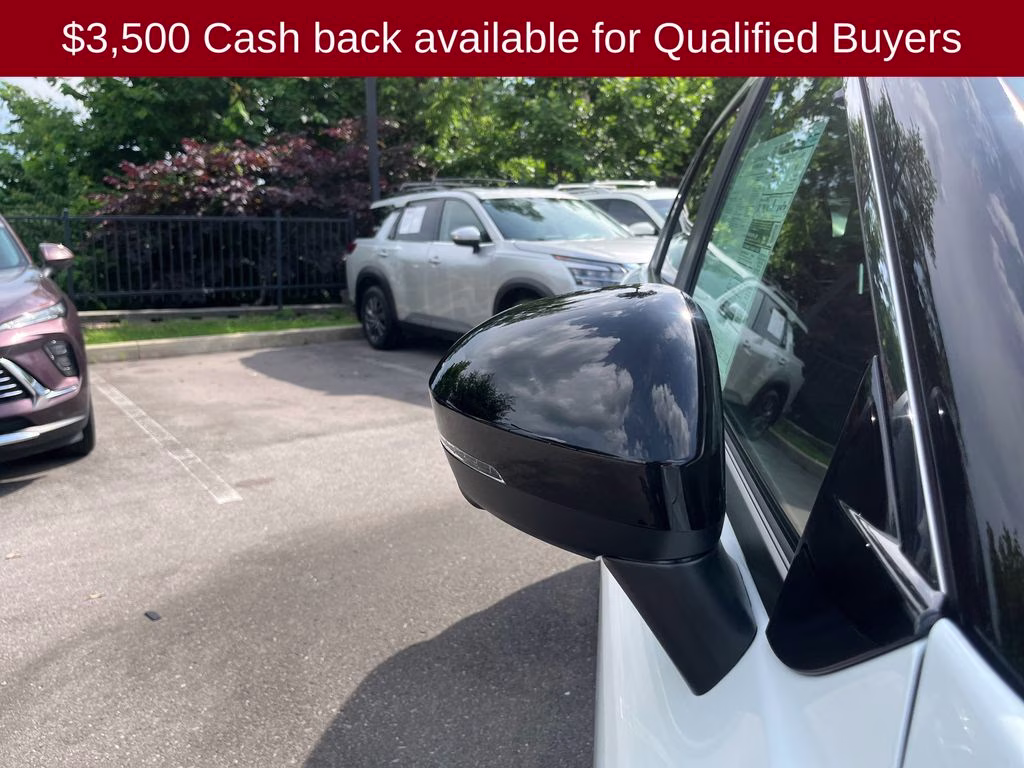 2026 Everest White Pearl Tricoat Nissan Rogue Rock Creek AWD SUV