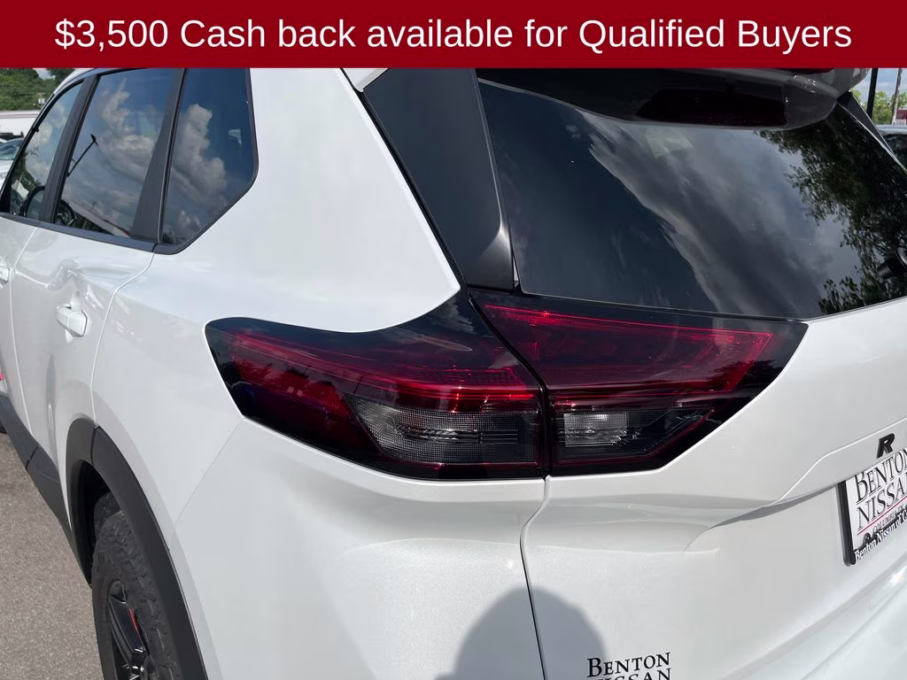 2026 Everest White Pearl Tricoat Nissan Rogue Rock Creek AWD SUV