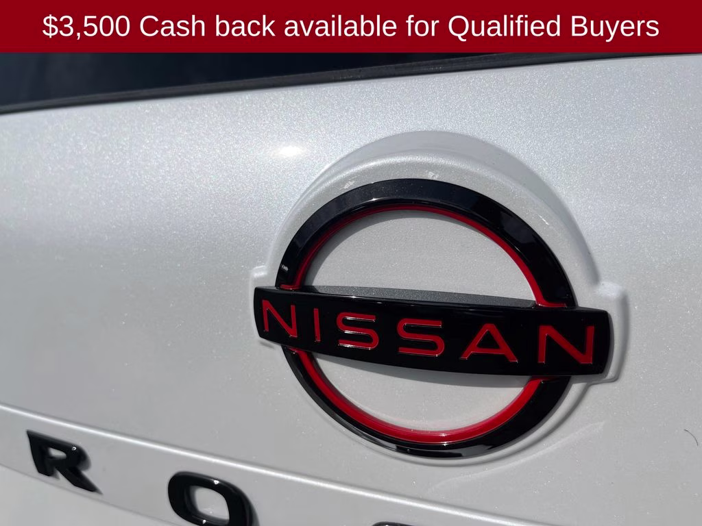2026 Everest White Pearl Tricoat Nissan Rogue Rock Creek AWD SUV