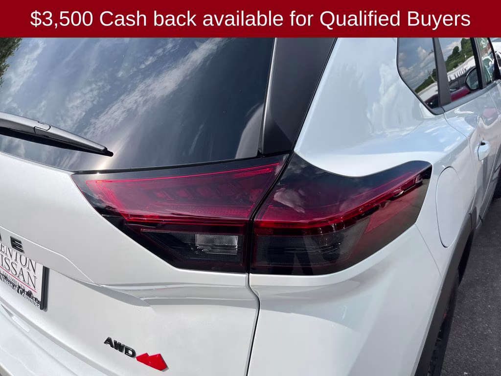 2026 Everest White Pearl Tricoat Nissan Rogue Rock Creek AWD SUV