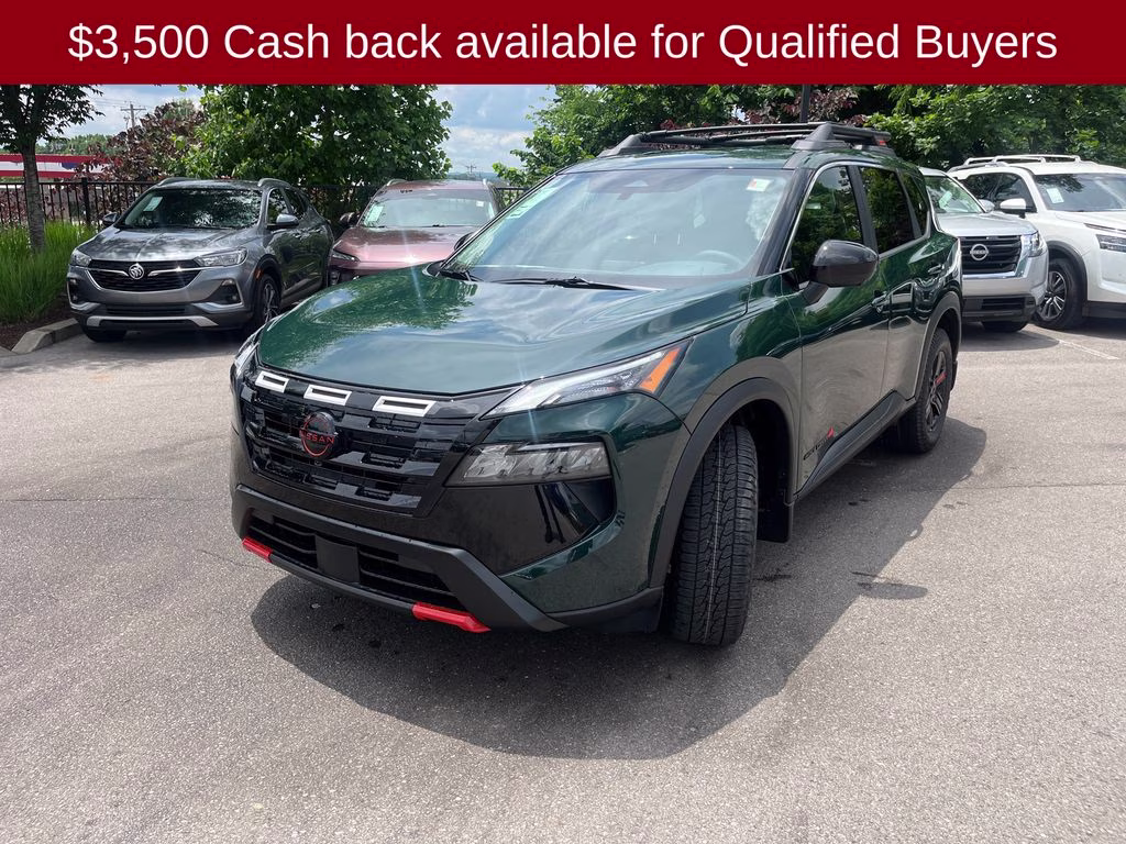 2026 Obsidian Green Nissan Rogue Rock Creek AWD SUV