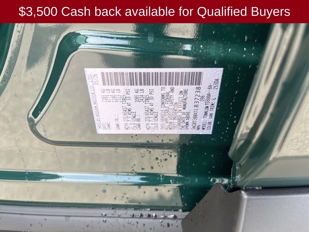 2026 Obsidian Green Nissan Rogue Rock Creek AWD SUV
