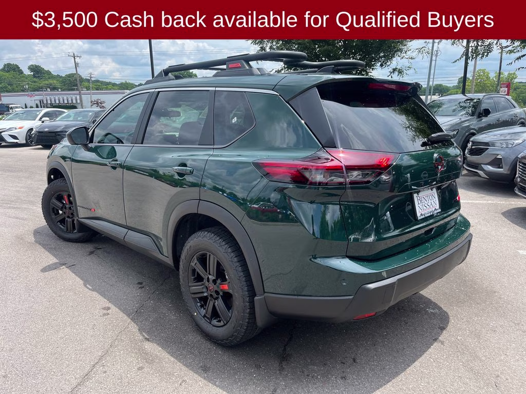 2026 Obsidian Green Nissan Rogue Rock Creek AWD SUV