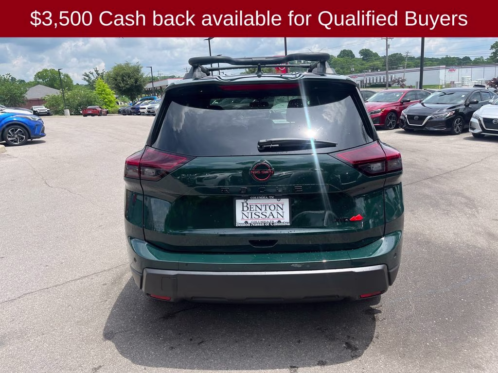 2026 Obsidian Green Nissan Rogue Rock Creek AWD SUV