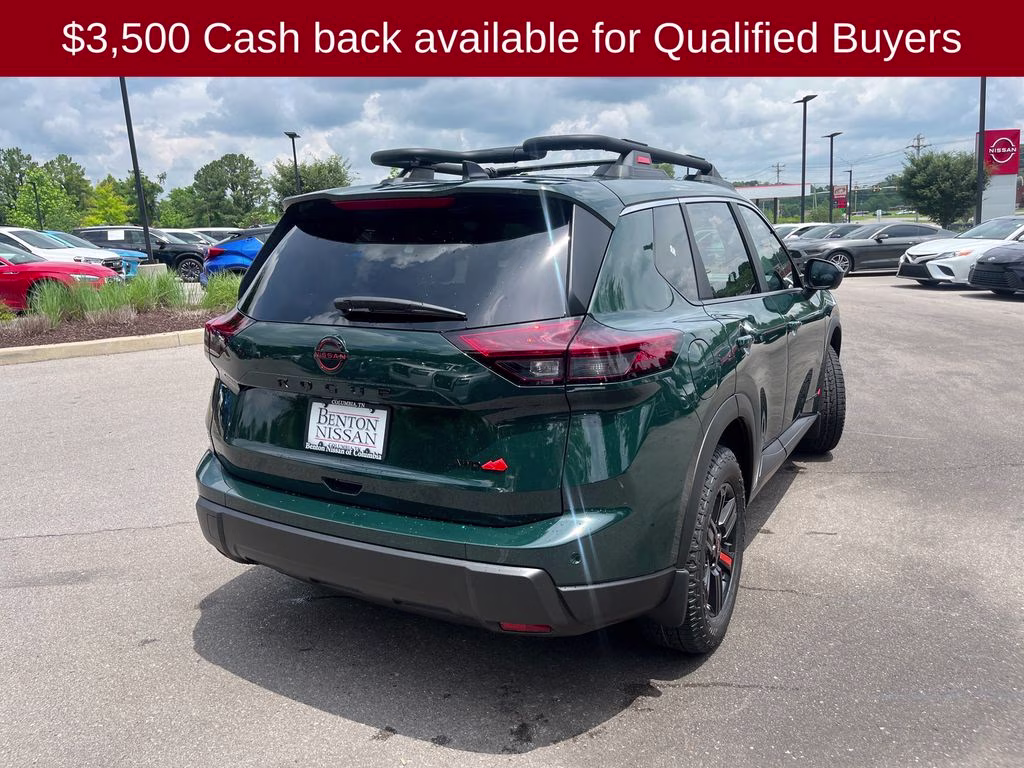 2026 Obsidian Green Nissan Rogue Rock Creek AWD SUV