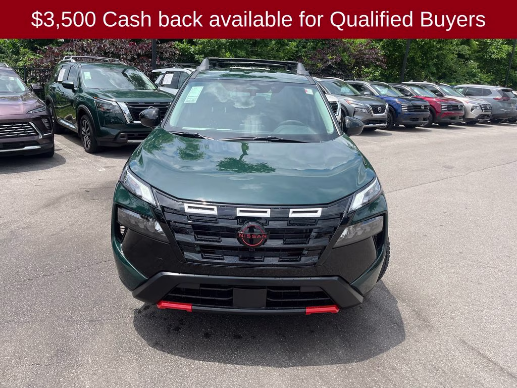 2026 Obsidian Green Nissan Rogue Rock Creek AWD SUV