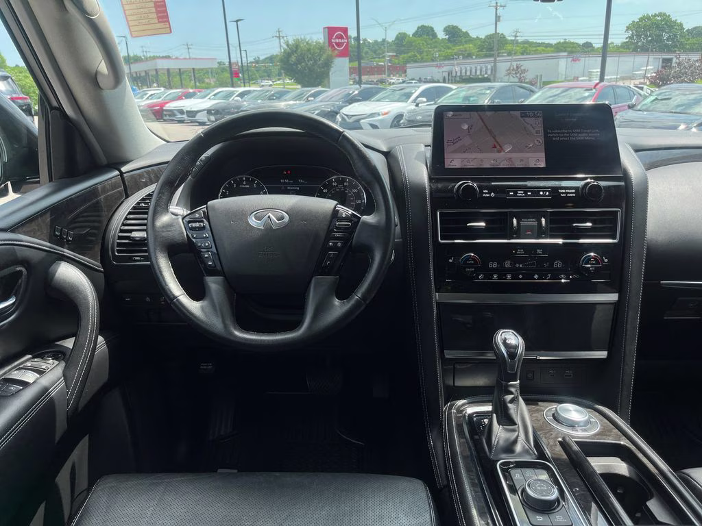 2024 Hermosa Blue INFINITI QX80 LUXE 4X4 SUV