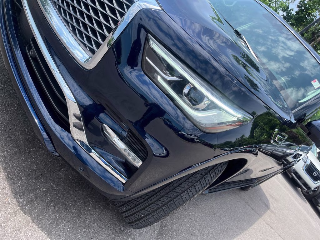 2024 Hermosa Blue INFINITI QX80 LUXE 4X4 SUV