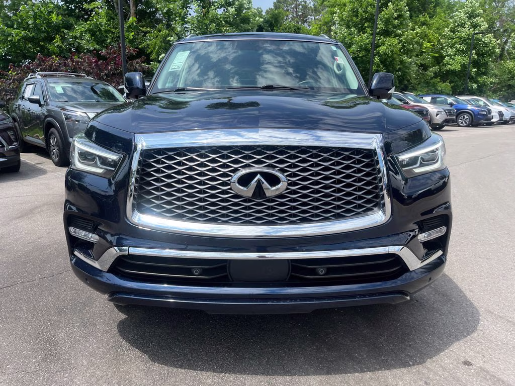 2024 Hermosa Blue INFINITI QX80 LUXE 4X4 SUV