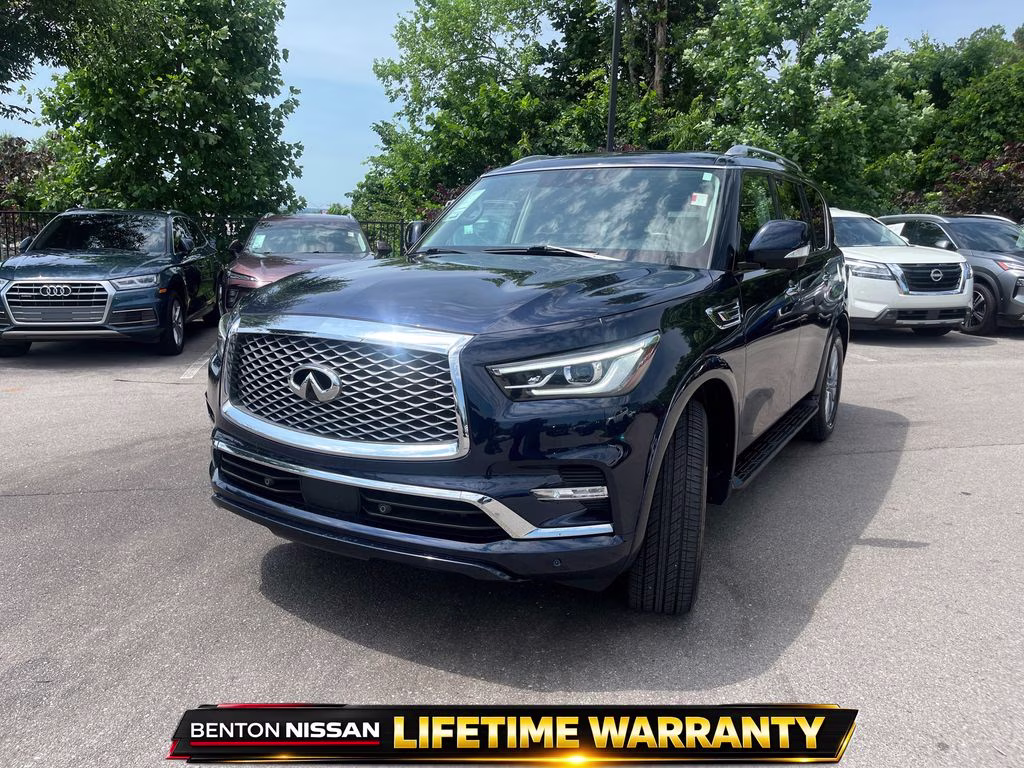 2024 Hermosa Blue INFINITI QX80 LUXE 4X4 SUV