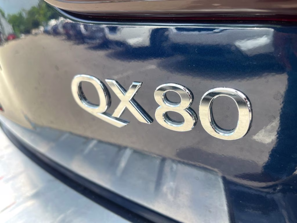 2024 Hermosa Blue INFINITI QX80 LUXE 4X4 SUV