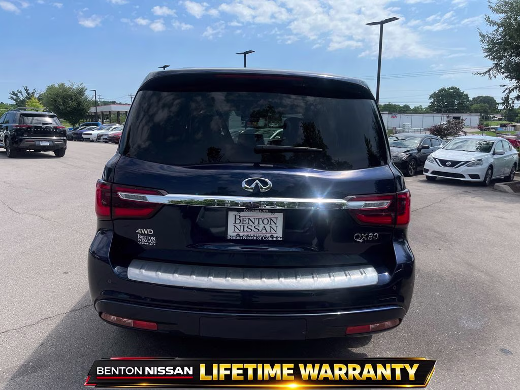 2024 Hermosa Blue INFINITI QX80 LUXE 4X4 SUV