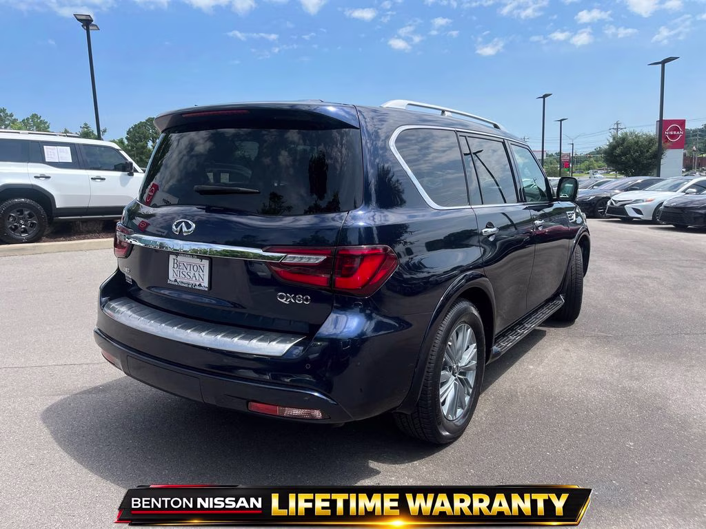 2024 Hermosa Blue INFINITI QX80 LUXE 4X4 SUV