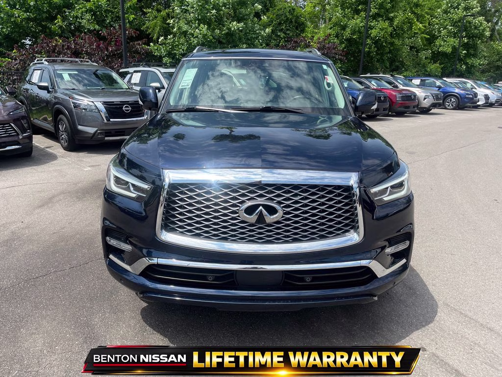 2024 Hermosa Blue INFINITI QX80 LUXE 4X4 SUV
