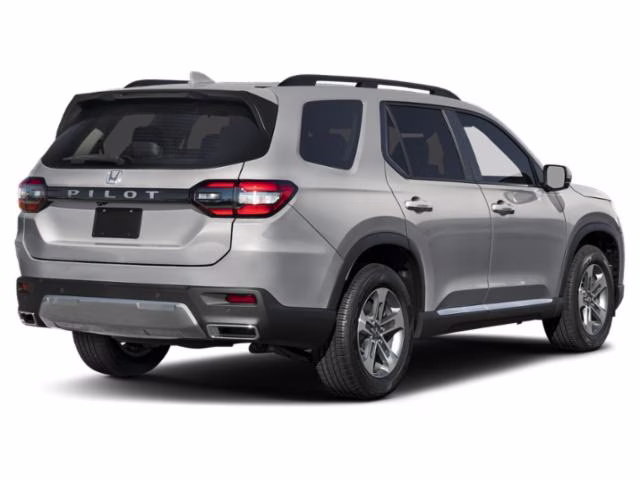 2026 Solar Silver Metallic Honda Pilot EX-L FWD SUV
