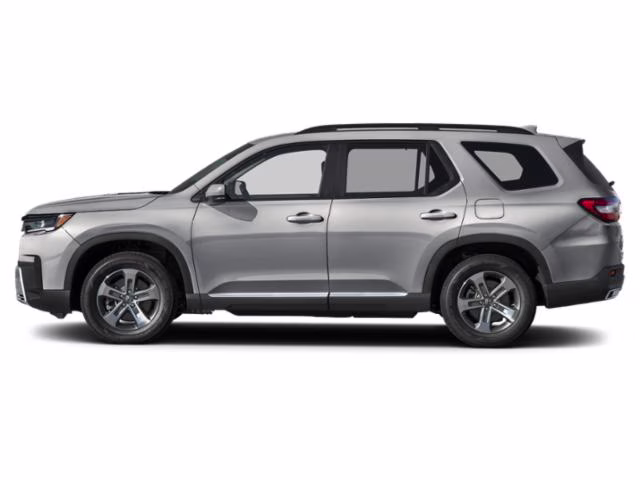 2026 Solar Silver Metallic Honda Pilot EX-L FWD SUV