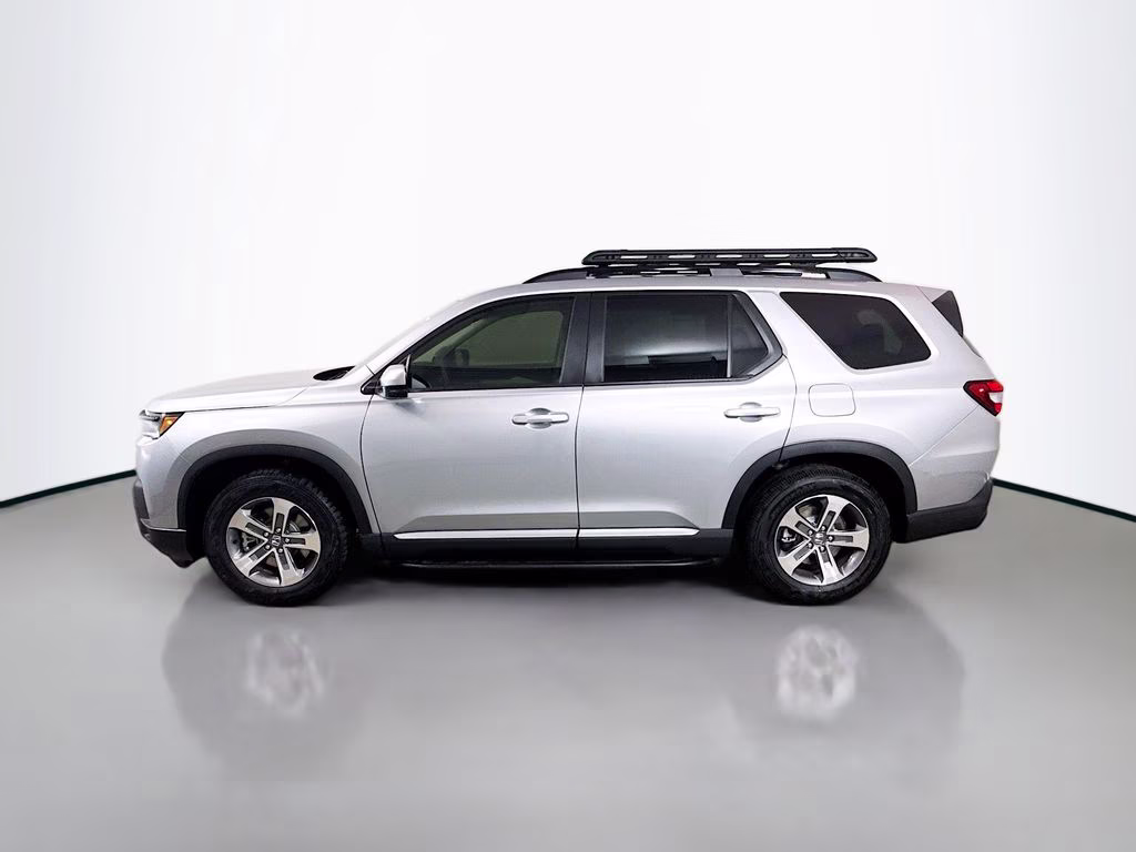 2026 Solar Silver Metallic Honda Pilot EX-L FWD SUV