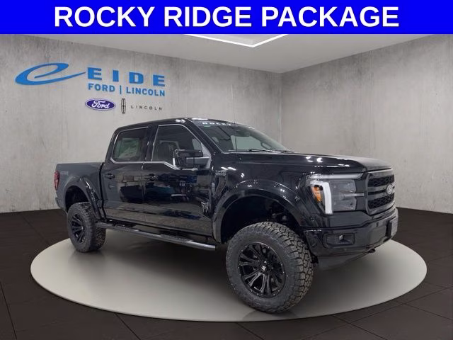 2026 Agate Black Metallic Ford F-150 XLT ROCKY RIDGE 4X4 Truck
