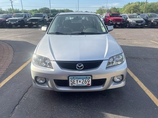 2003 Sunlight Silver Metallic Mazda Protege5 Base FWD Crossover
