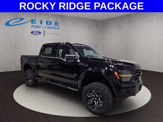 2026 Agate Black Metallic Ford F-150 XLT ROCKY RIDGE 4X4 Truck