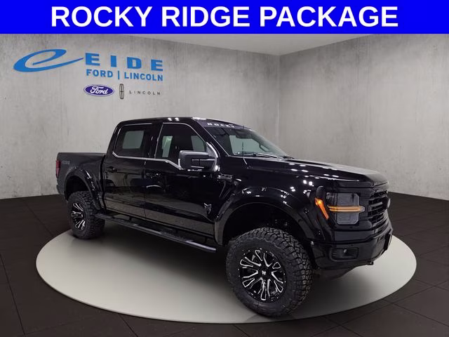 2026 Agate Black Metallic Ford F-150 XLT ROCKY RIDGE 4X4 Truck