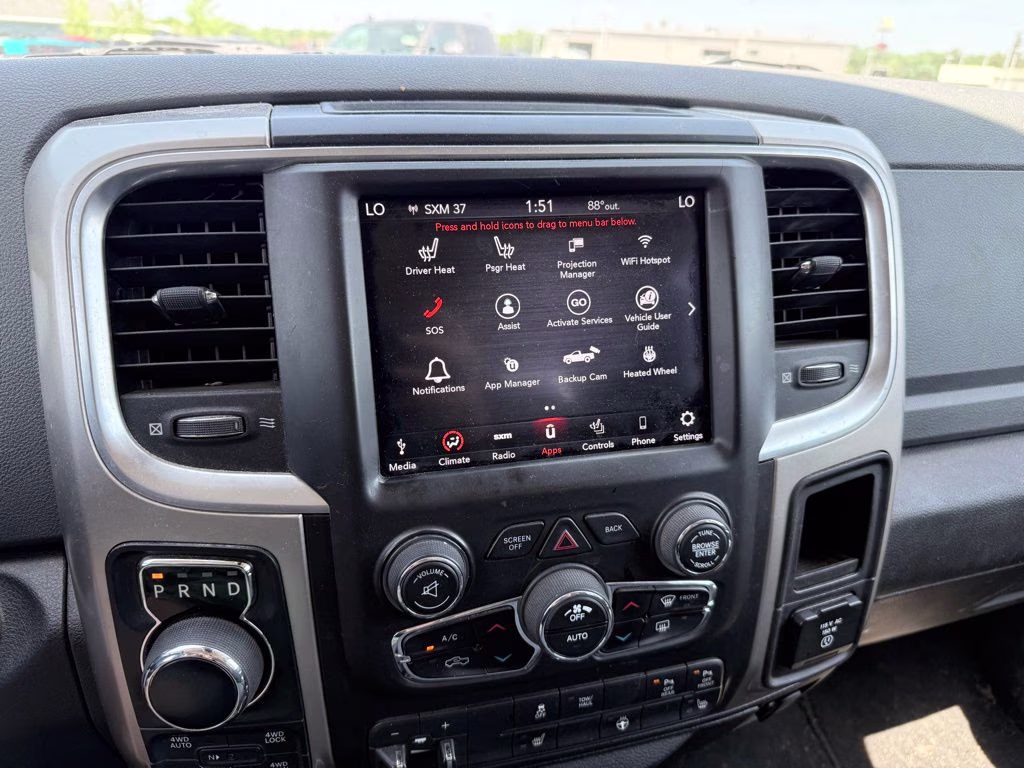 2019 Bright White Clearcoat Ram 1500 Classic Big Horn 4X4 Truck