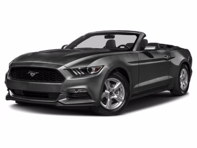 2015 Magnetic Metallic Ford Mustang EcoBoost Premium RWD Convertible