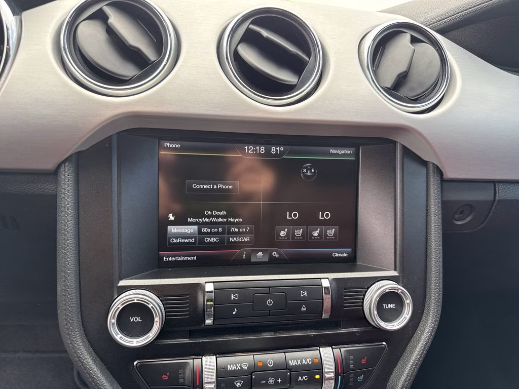 2015 Magnetic Metallic Ford Mustang EcoBoost Premium RWD Convertible