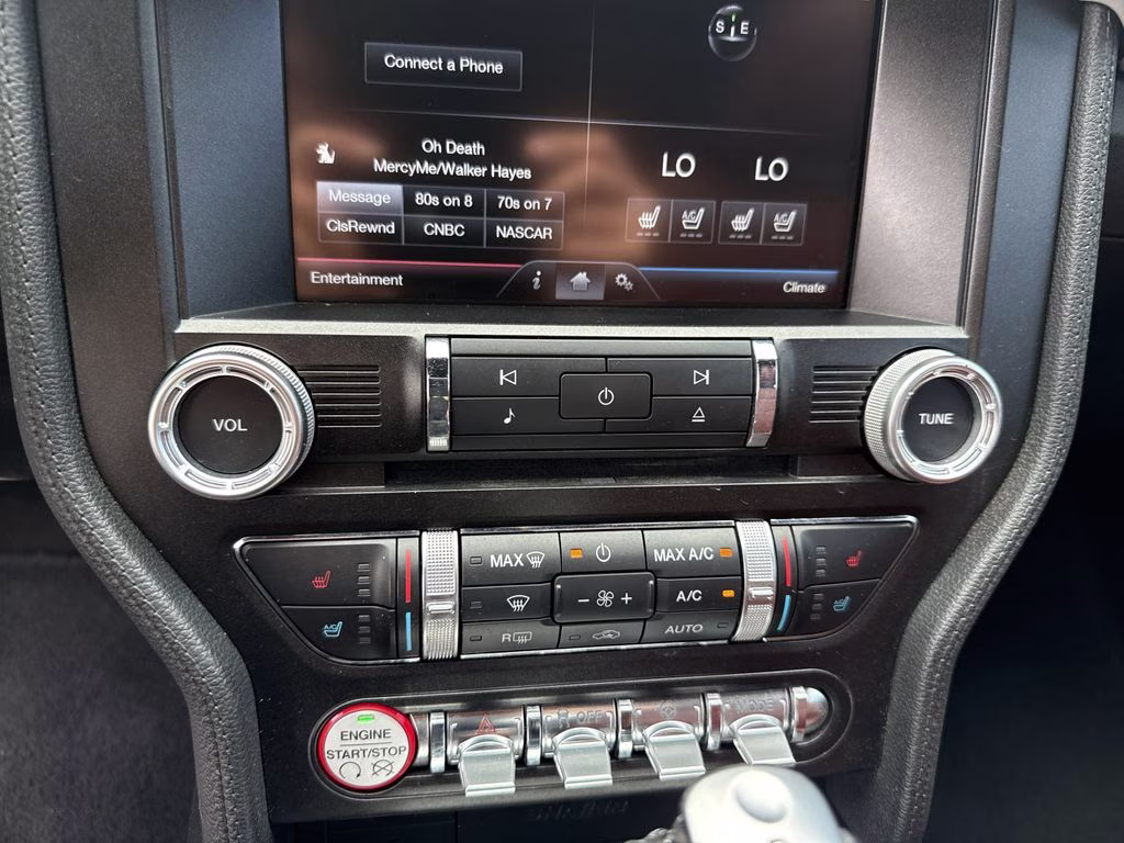 2015 Magnetic Metallic Ford Mustang EcoBoost Premium RWD Convertible