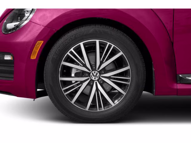 2017 Blue Metallic Volkswagen Beetle FWD Hatchback