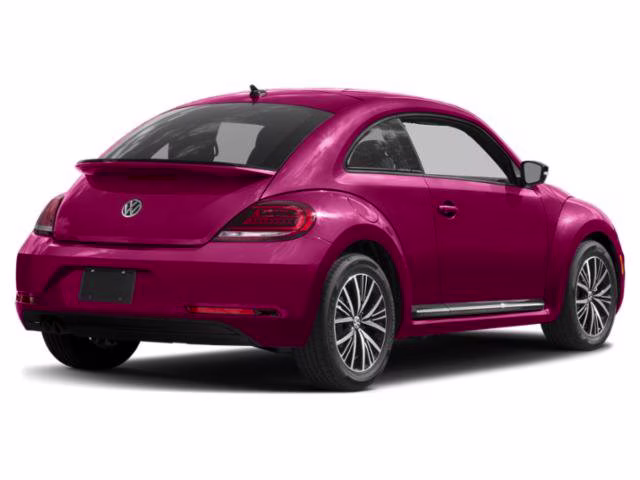 2017 Blue Metallic Volkswagen Beetle FWD Hatchback