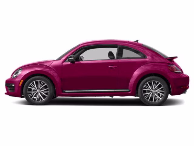 2017 Blue Metallic Volkswagen Beetle FWD Hatchback