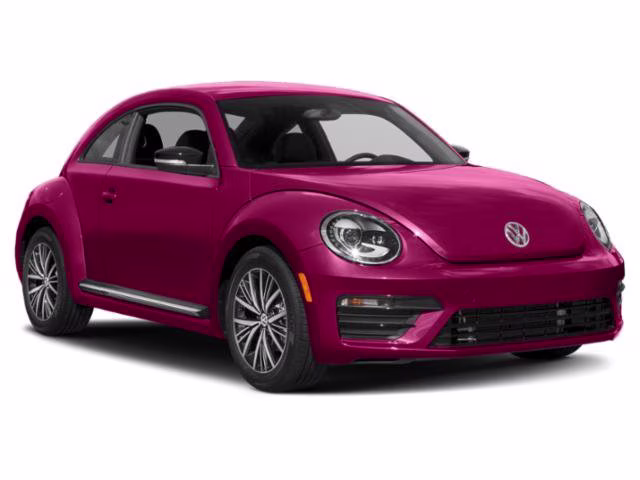 2017 Blue Metallic Volkswagen Beetle FWD Hatchback