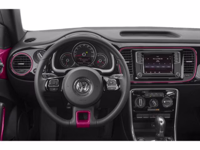 2017 Blue Metallic Volkswagen Beetle FWD Hatchback