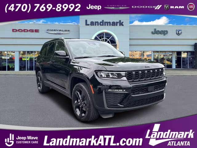 2026 Diamond Black Crystal Pearlcoat Jeep Grand Cherokee Limited RWD SUV