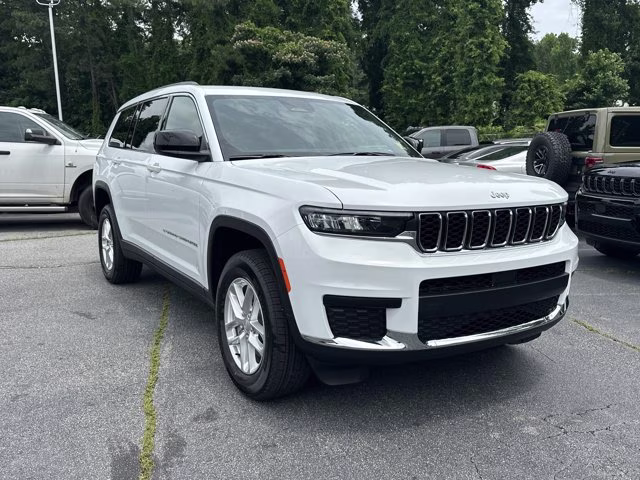 2026 Bright White Clearcoat Jeep Grand Cherokee L Laredo RWD SUV