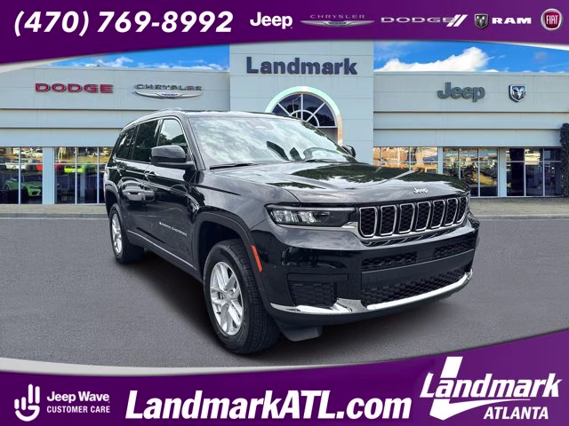 2026 Diamond Black Crystal Pearlcoat Jeep Grand Cherokee L Laredo X RWD SUV